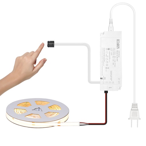 [LV-MA01-3MCOB-CM-3000K] 3M 3000K LED Strip Touch Dimmer